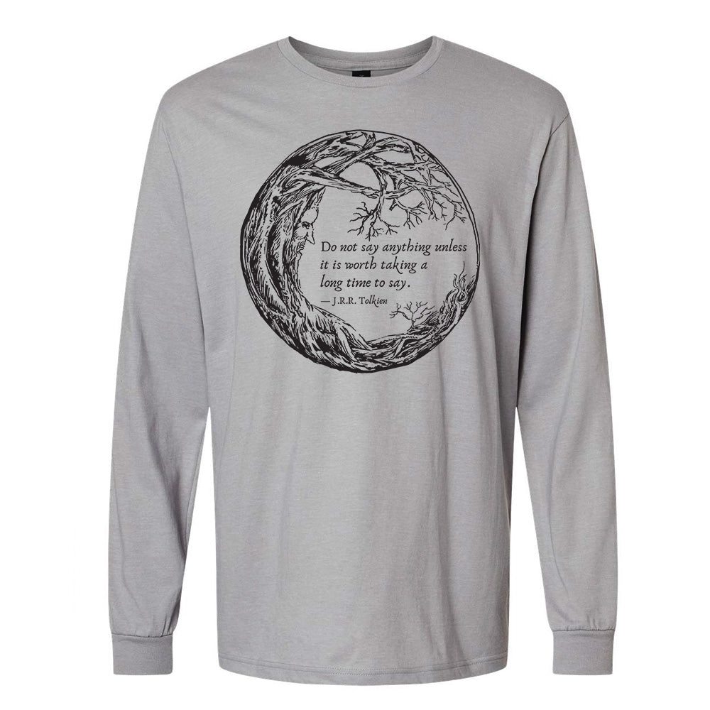 T-shirt-Adult: Tolkien-"Never say anything unless..."