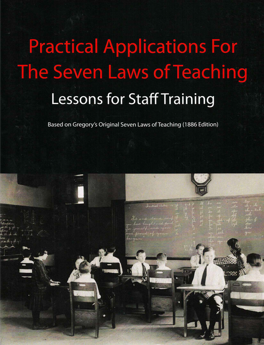 Seven Laws of Teaching Workbook