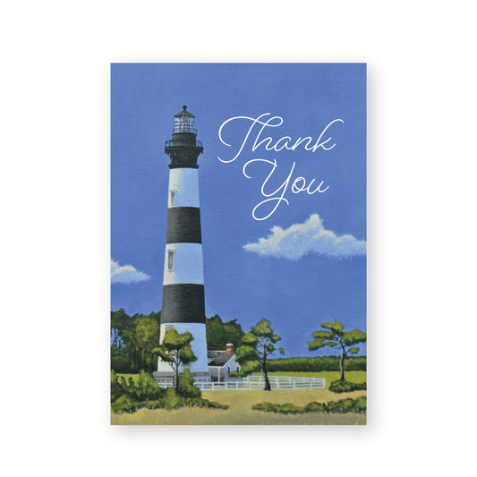 Note Cards 5 Pack: Lighthouse Thank You