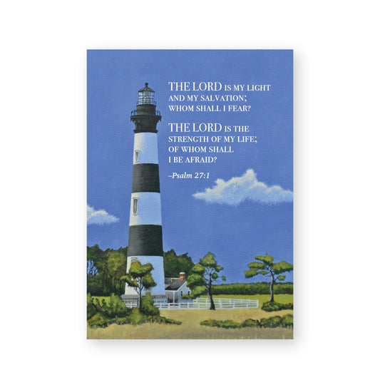 Note Cards 5 Pack: Lighthouse Psalm