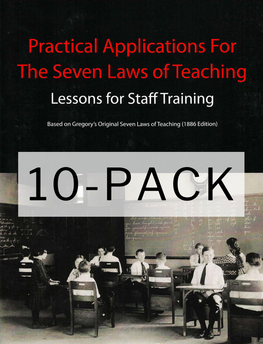 Seven Laws of Teaching Workbook 10-Pack