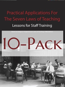 Seven Laws of Teaching Workbook 10-Pack